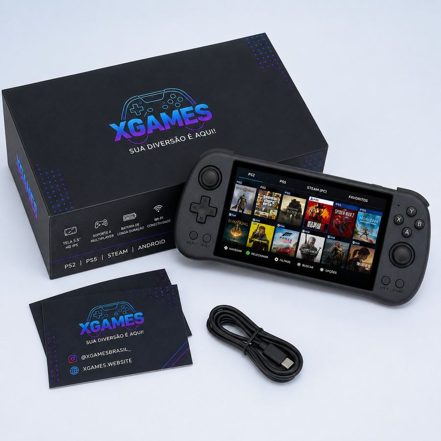Console PS2 azul XGAMES