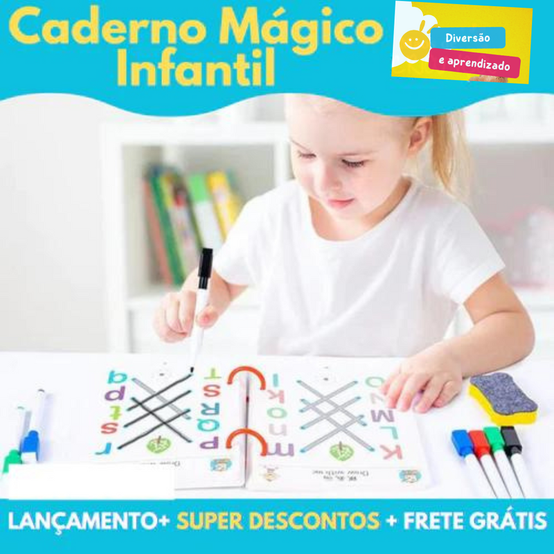 Caderno Mágico Infantil