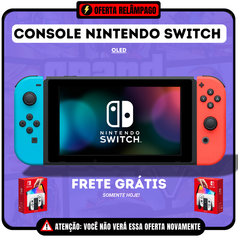 Console Nintendo Switch Oled - Branco