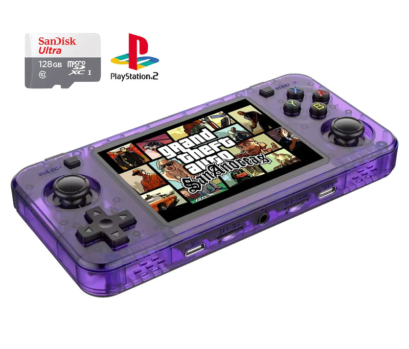 Portátil R36H™ Original - 21.500 Jogos de 20+ Consoles (180 dias de Garantia)